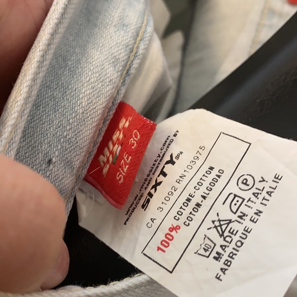 Miss sixty light wash flare jeans sz30 - Picture 3 of 5